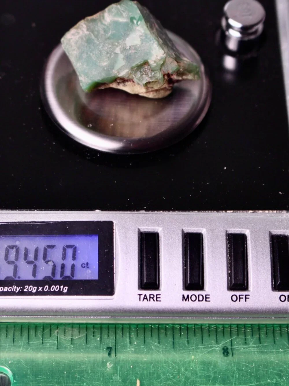 Gemmy Gem Australia Chrysoprase Marlborough Raw Natural Rough Mineral 59.5Ct